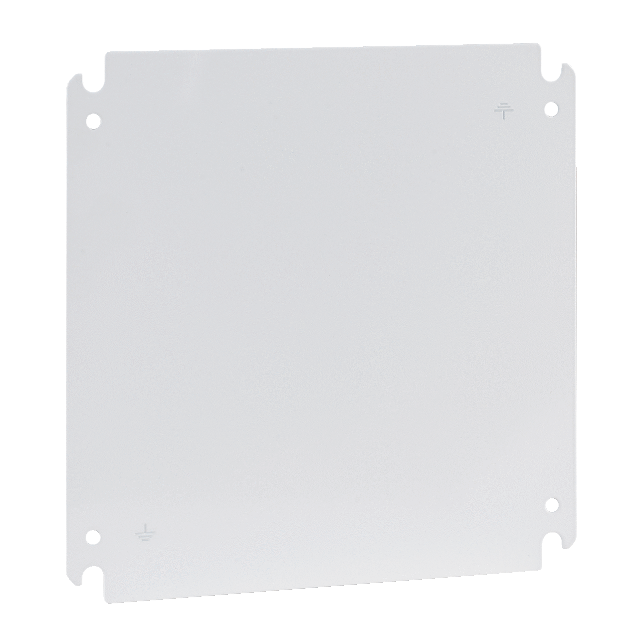 CP3740 Concept C2 Rear Door Panel, 11.11 in W x 10.1 in H, Steel, White