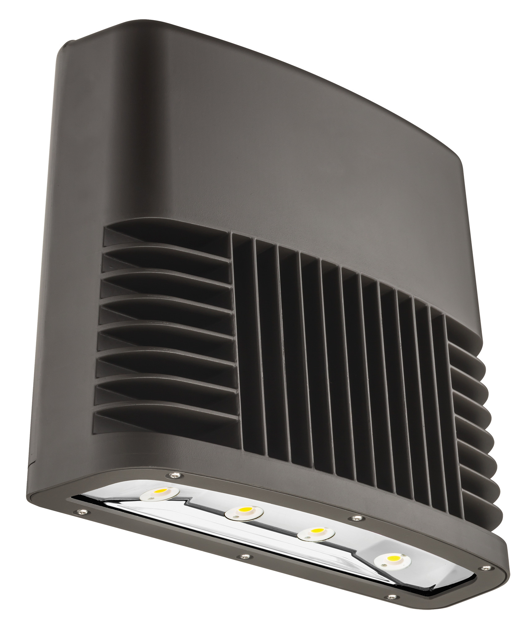 OLWX2 LED 150W 50K 120 PE DDB M2 Low Profile LED Outdoor Wall Pack, Bronze, Size 2, Photocell, Buttontype, 5000K, 150W, 120V