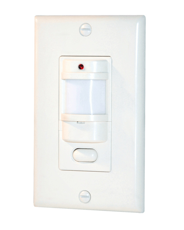 LOS800I/277 Non-Fixture Wall Mount Occupancy Sensor, 277 V AC, Passive Infrared Sensor, 1000 sq-ft Coverage, 180 deg Viewing
