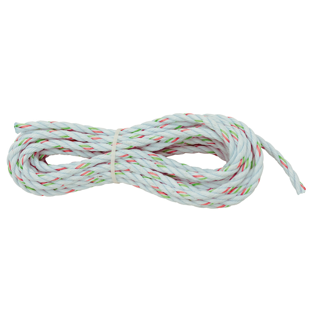 48502 Rope, 3/8 in Dia x 25 ft L, White, 750 lb Load