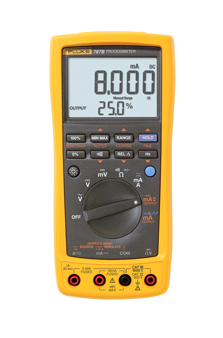 FLUKE-787B ProcessMeter Digital Multimeter and mA Loop Calibrator