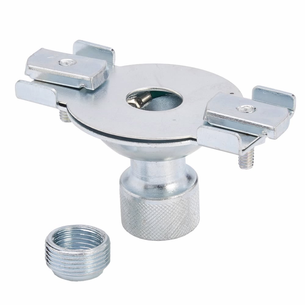 B390SZN Swivel Channel Connector, For Use With Raceway and Channel, Low Carbon Steel, Zinc Plated