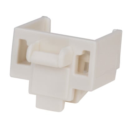 PSL-DCJB-IW Blockout Device, For Use With RJ45 Jacks, Polycarbonate, White