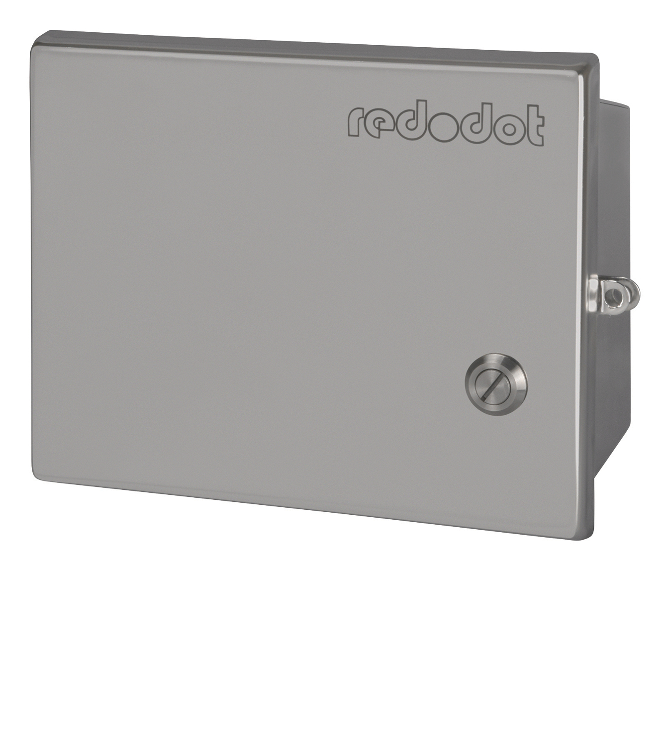 SSE Red Dot Corrosion-Resistant Rectangular While-In-Use Box and Cover, 3.9 in D, 316 Stainless Steel