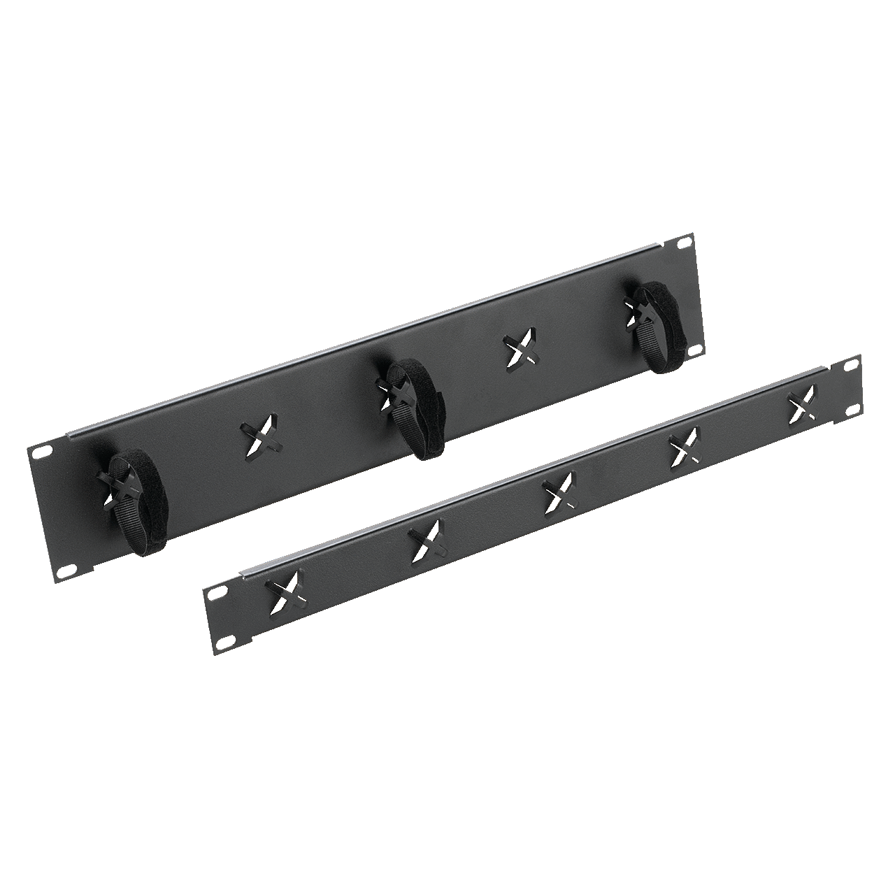 ECM19TP1U DACCY Tie Down Panel, 1-3/4 in H, Steel, Black