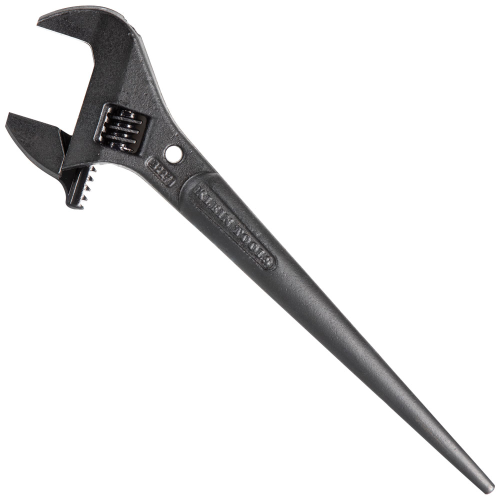 3227 Adjustable Spud Wrench, 1-5/16 in Spud Handle Wrench, Black Oxide, 11 in OAL, Alloy Steel