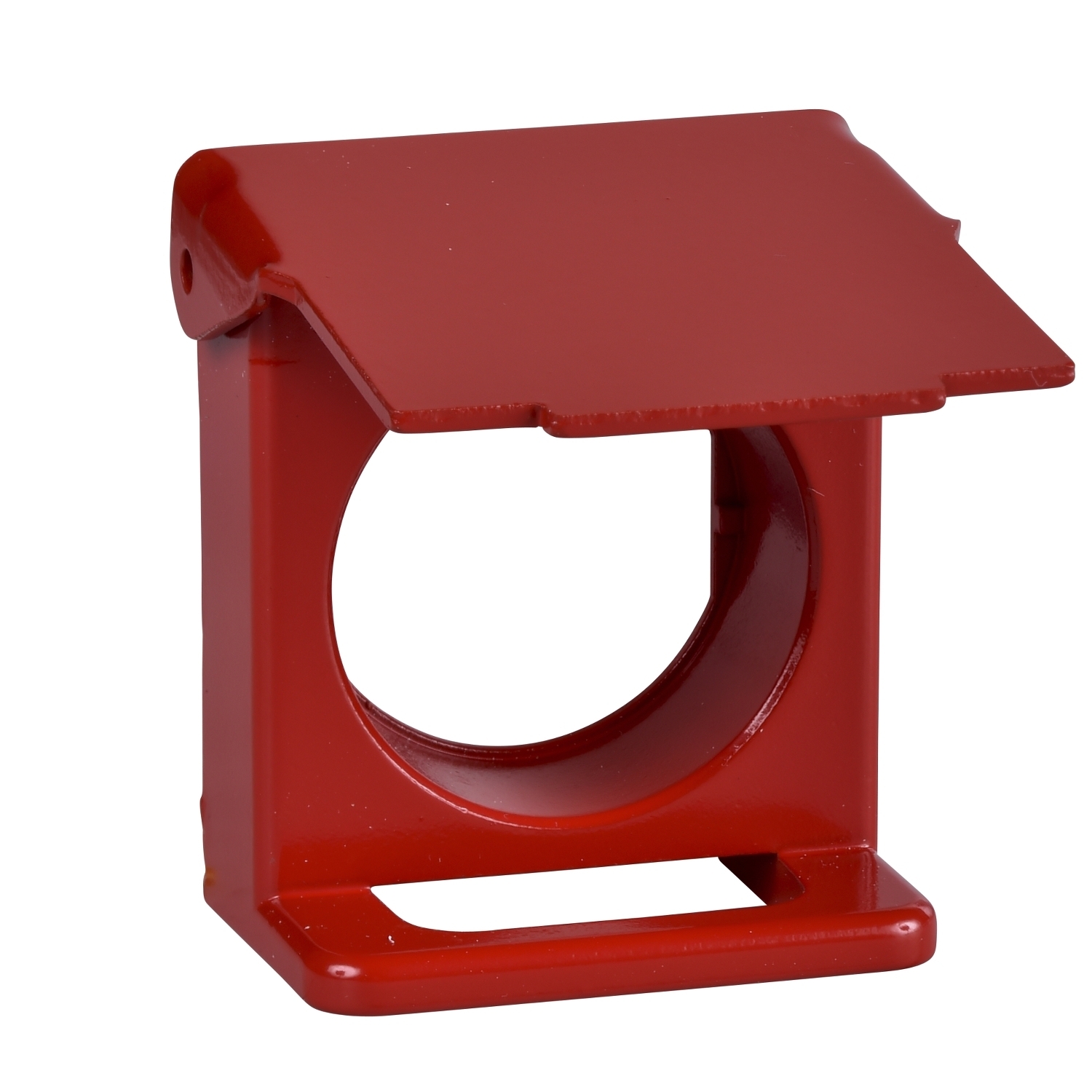 ZB4BZ64 Harmony Pushbutton Padlockable Flap, For Use With Harmony XB4 22 mm Flush Pushbutton, Red