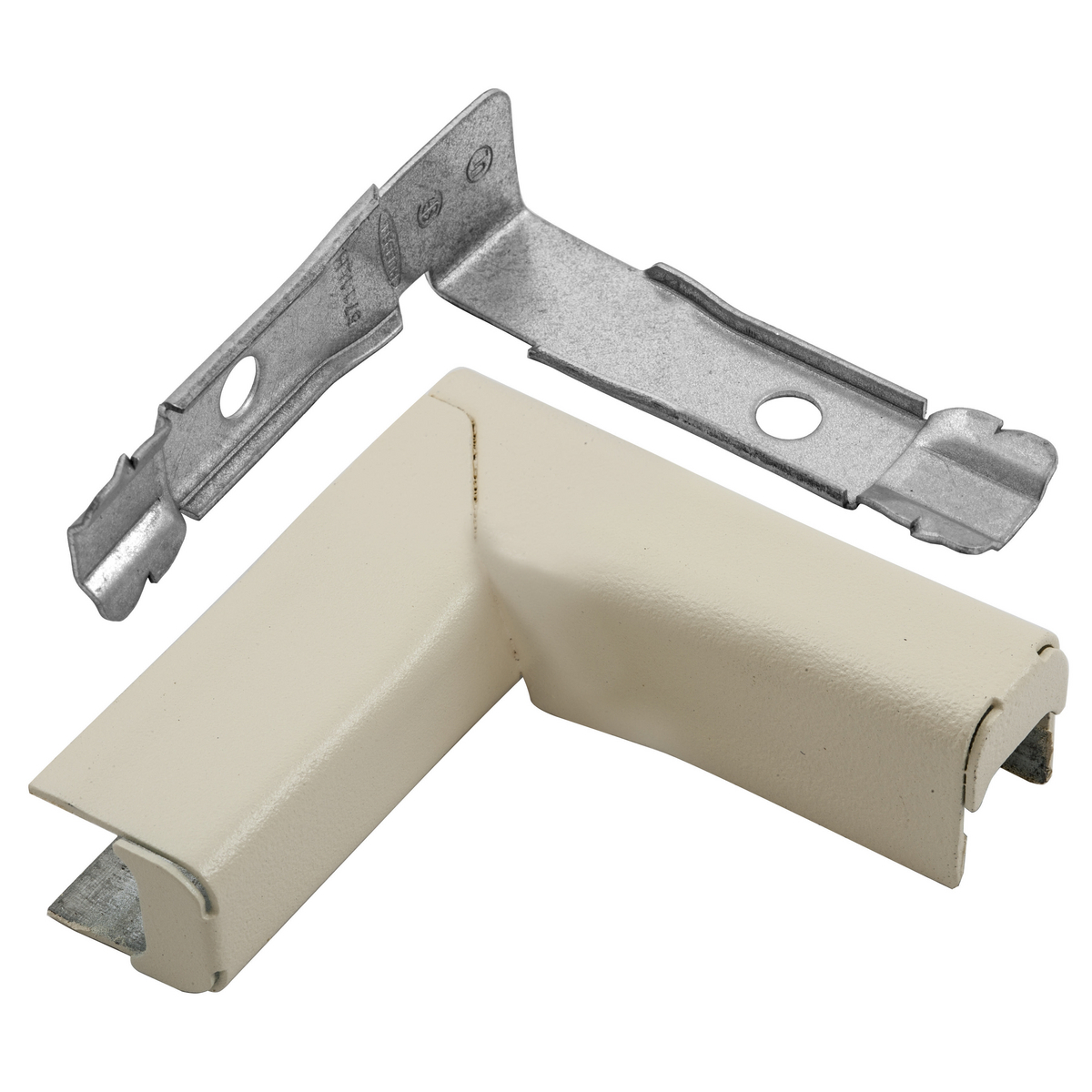 HBL5711LHIVA Left Standard Internal Twisted Elbow, 90 deg Bend, 0.4 sq-in, Rolled Steel