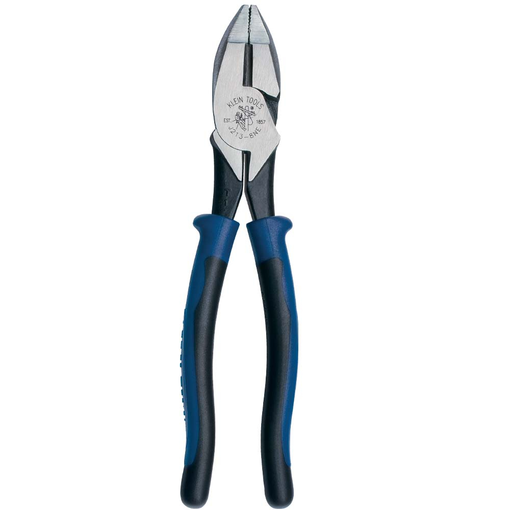 J2138NE Journeyman Adjustable High Leverage New England Nose Side Cutting Plier, 1.438 in L x 1.188 in W x 0.625 in THK Jaw Steel Jaw, Flush Cut, 8.89 in OAL
