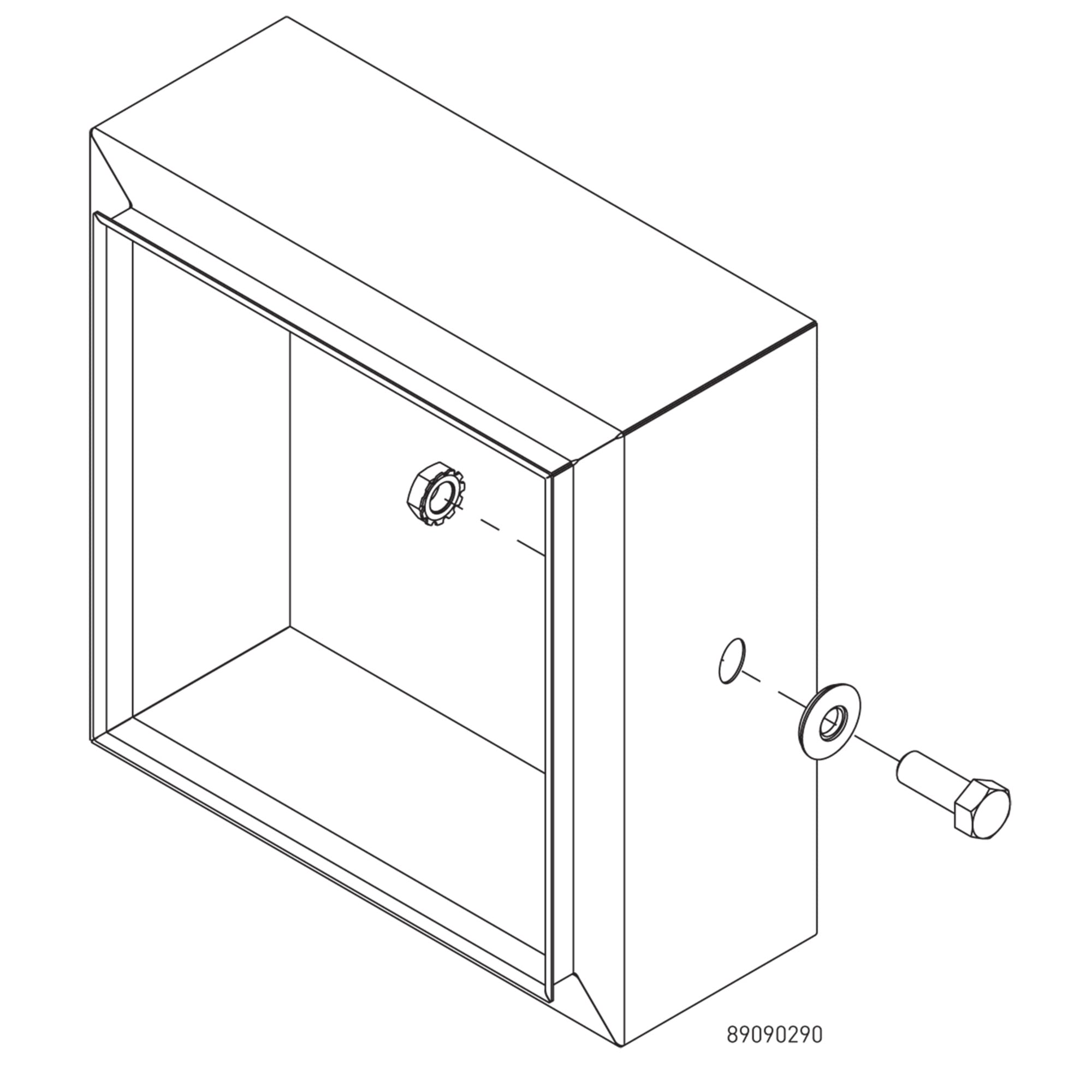 AHK14204X A80HS Hardware Kit, Stainless Steel