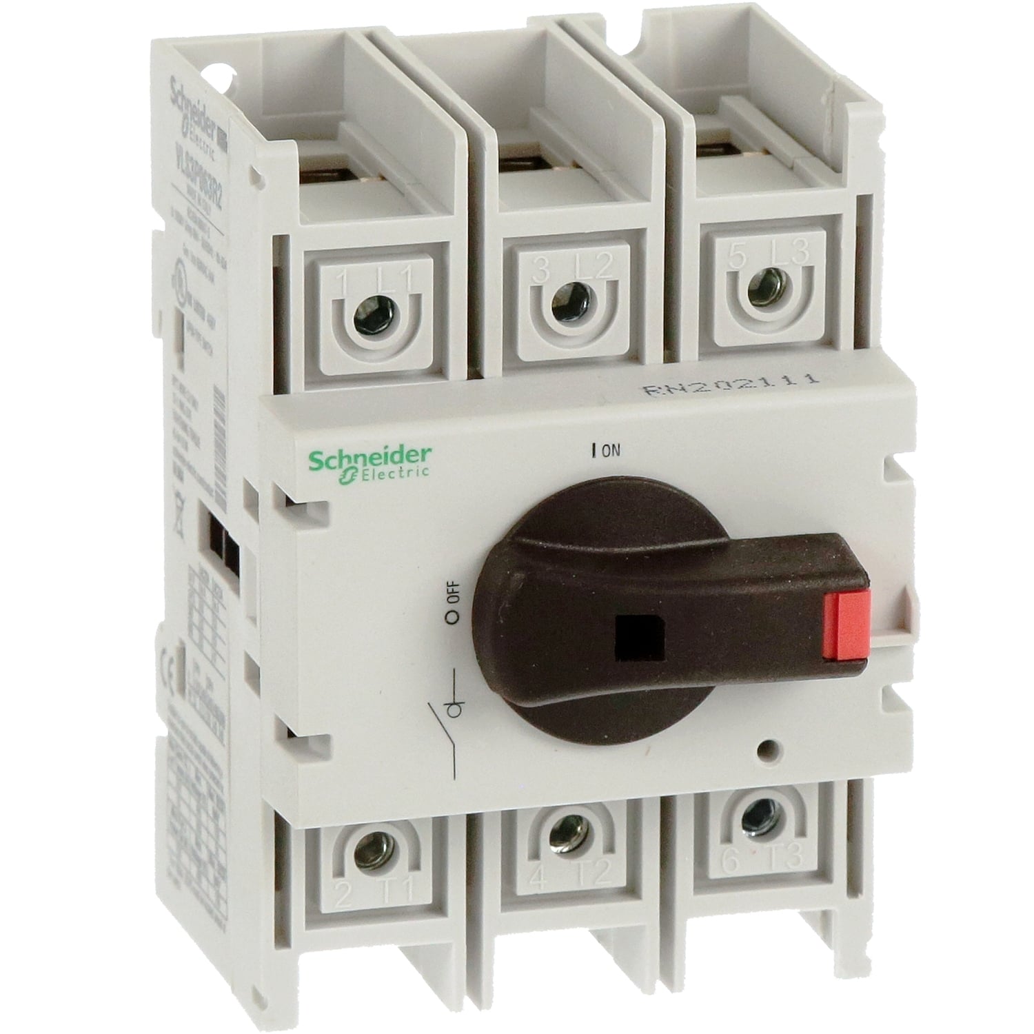 VLS3P063R2 TeSys Vario AC High Performance Body Switch Disconnector, 690 V AC, 47/60/63 A, 3NO 3 Form A Contact, 3 Poles