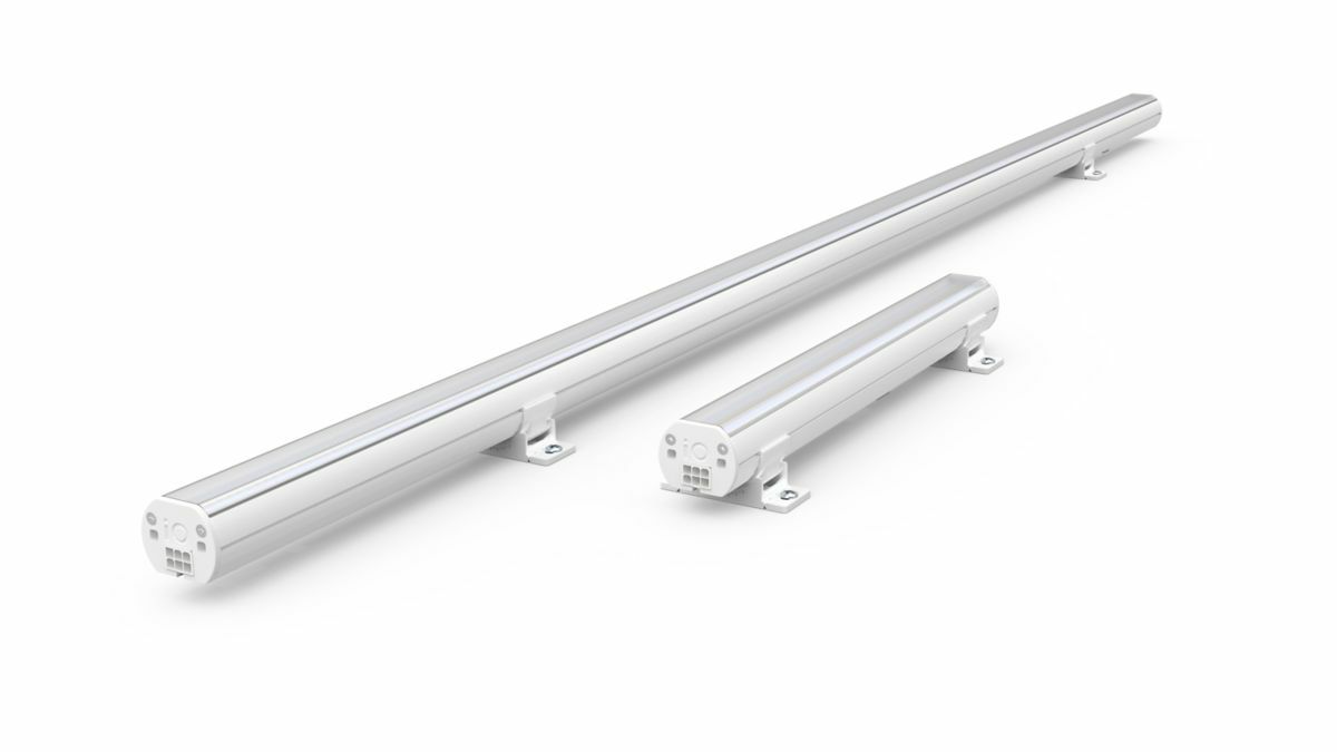 CS-SL-8SCT-120-ID-UNV-W-SA-STD-1F CS Dimmable Integrated Driver Linear LED, 21.4 W Fixture, 120/277 V, Powder Coated Housing