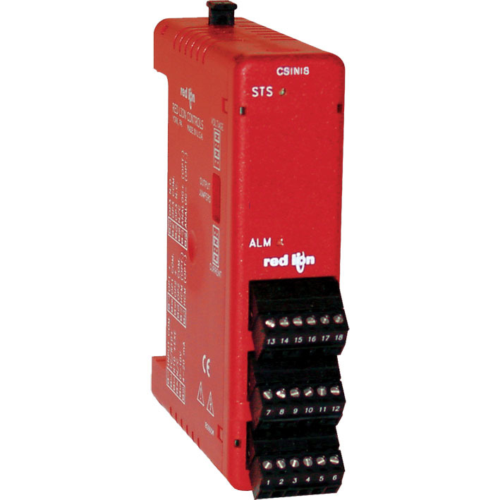 CSINI800 8-Channel High Density Single-Ended Analog Input Module, 8 Inputs, 0 to 20/4 to 20 mA Signal Range, 16 bit Resolution, +/-0.1 % Accuracy