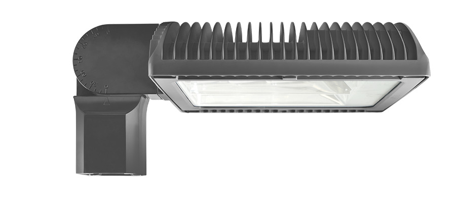 ALED4T78SFY Type IV Area Lighting, 77 W Fixture, 120/208/240/277 V AC, Bronze Housing