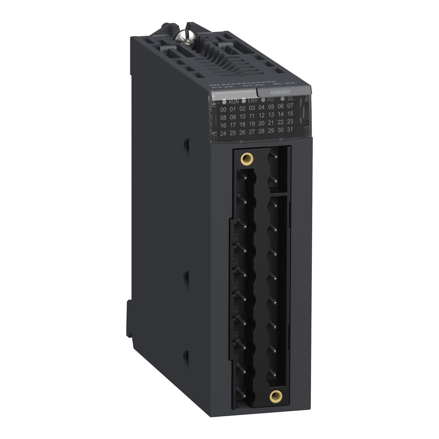 BMXAMM0600 X80 20-Way 1-Connector Non Isolated Mixed Analog I/O Module, 4 Inputs, 2 Outputs, 14 bit Resolution