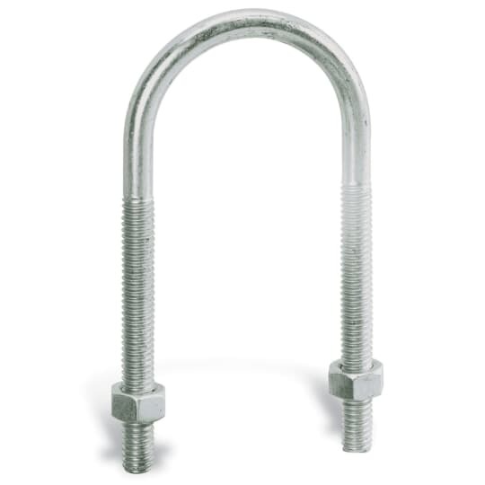 H115-2 Superstrut U-Bolt, 2 in Thread, Steel