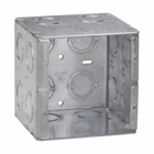 Eaton Crouse-Hinds series Masonry Box, (4) 1/2", (4) 3/4", 3-1/2", (4) 1/2", (4) 3/4", Steel, Two-gang, (2) 1/2", (2) 3/4", 44.0 cubic inch capacity