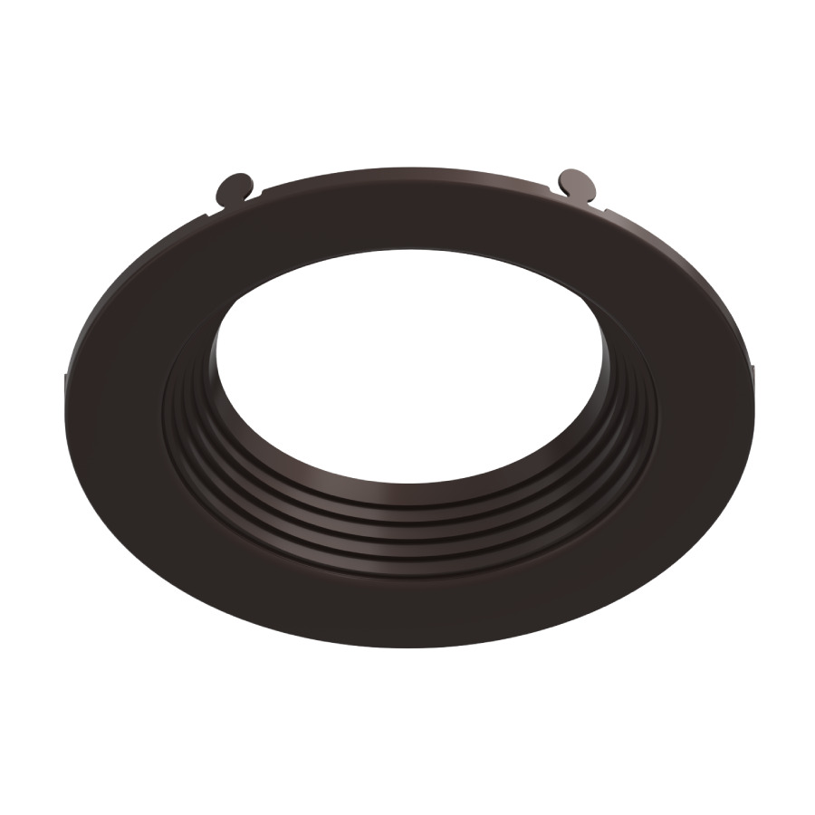 DLTRIM/R4RB-BRZ DLTRIM 4 in Round Retrofit Color Trim, For Use With Retrofit and Commercial Downlight, Metal