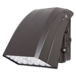 SLMWPKC3A/S060UNHD8SC2/BZP/62879 Wallpack, 30, 45, 60 W Fixture, 120 V, Bronze Painted Housing