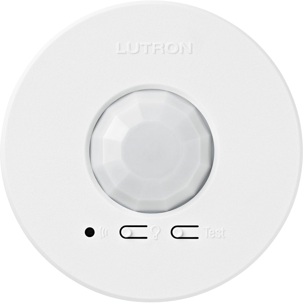 LRF2-OCR2B-P-WH Radio Powr Savr Wireless Occupancy/Vacancy Sensor, Ceiling-Mount, 434 MHz, White