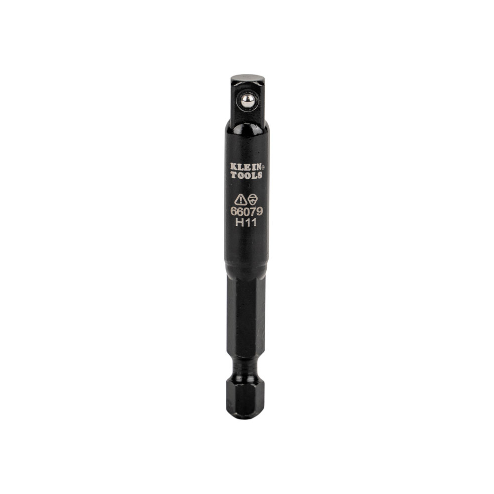 66079 Flip Impact Socket Adapter, Black, Steel