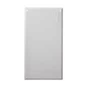 47605-28B 280 Flush Mount Cover, Flush Cover, For Use With Structured Media 28 in Center Enclosure, Steel, 29.32 in H x 15.62 in W x 0.2 in D