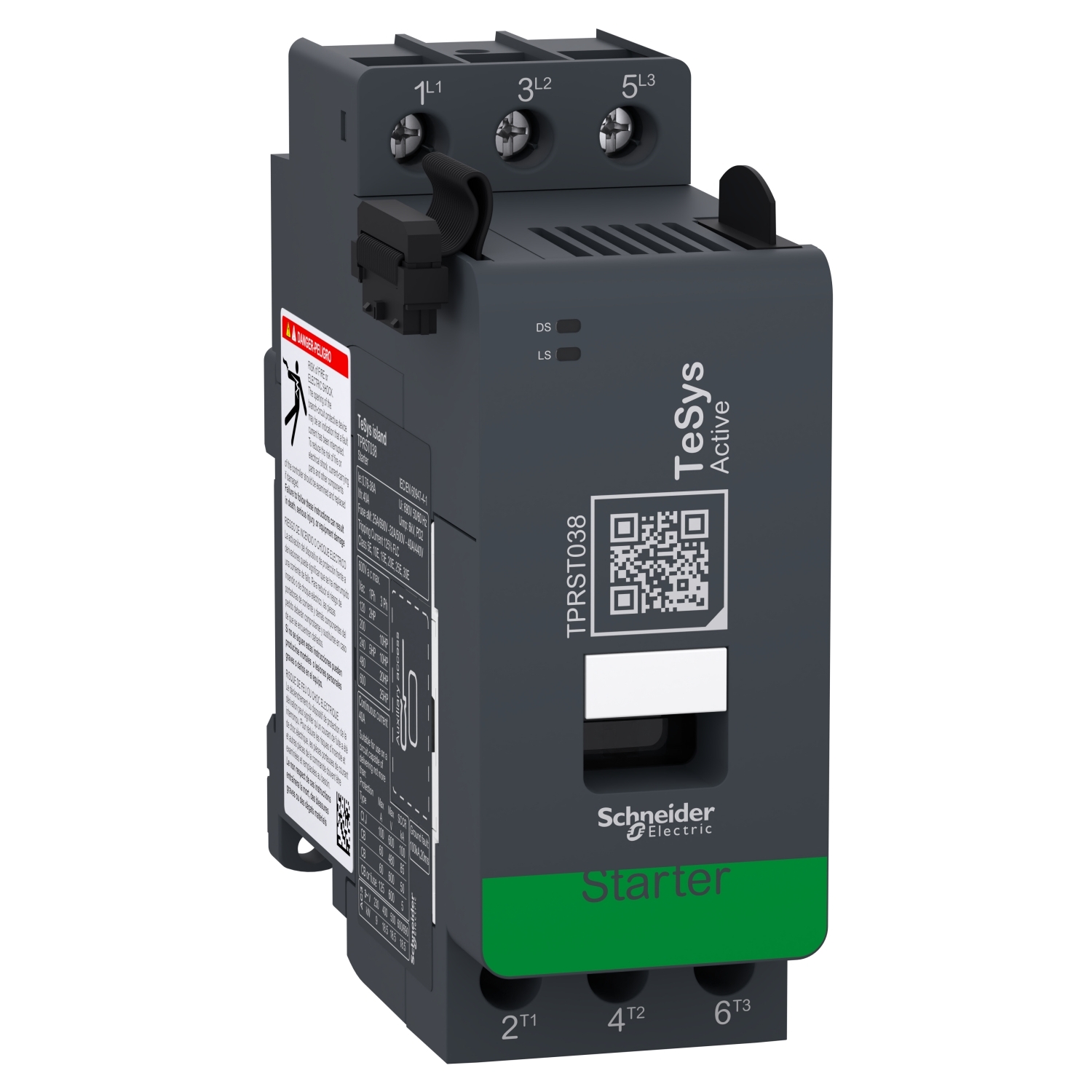 TPRST038 TESYS Series, 24 VDC v coil, IP20 enclosure