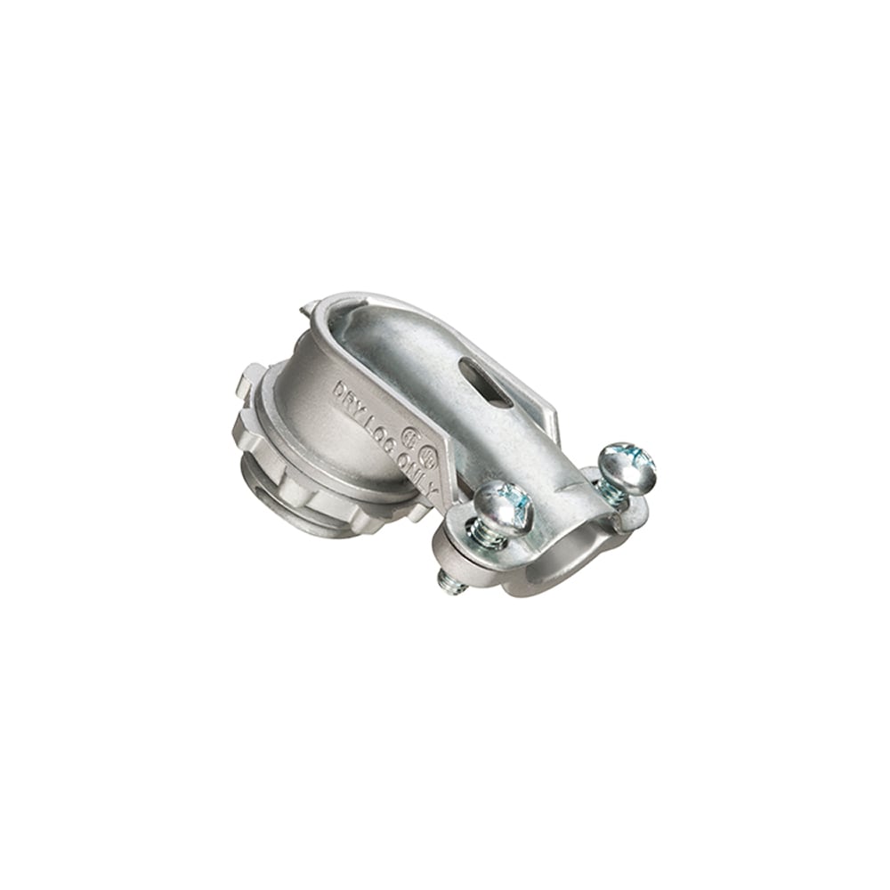 858 2-Screw Cable Connector, 3 in Trade, 3 in Knockout, 3.1 to 3.64 in Cable Openings, Die Cast Zinc