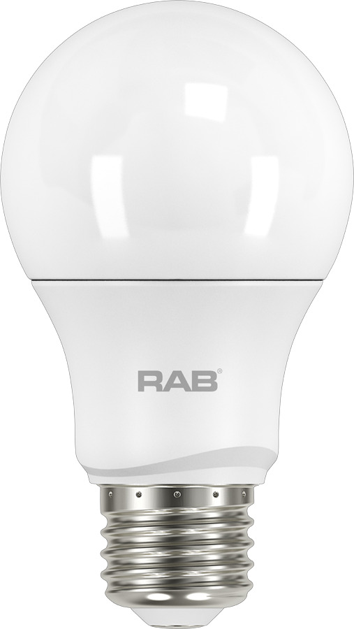A19-10-E26-830-DIM LED Light Bulb, A19, E26, 10W, 800 LM, 3000K, 80 CRI, 120V, Dimmable