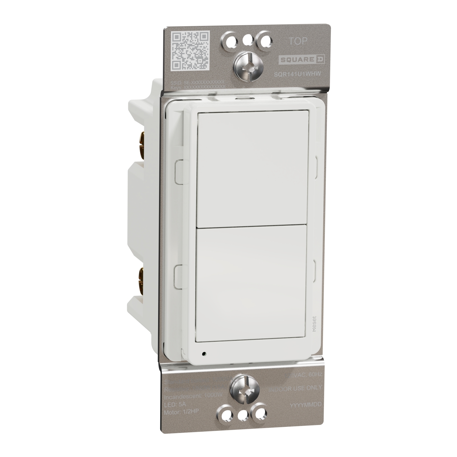 SQR14102WHZ Control Switch, 1 Poles
