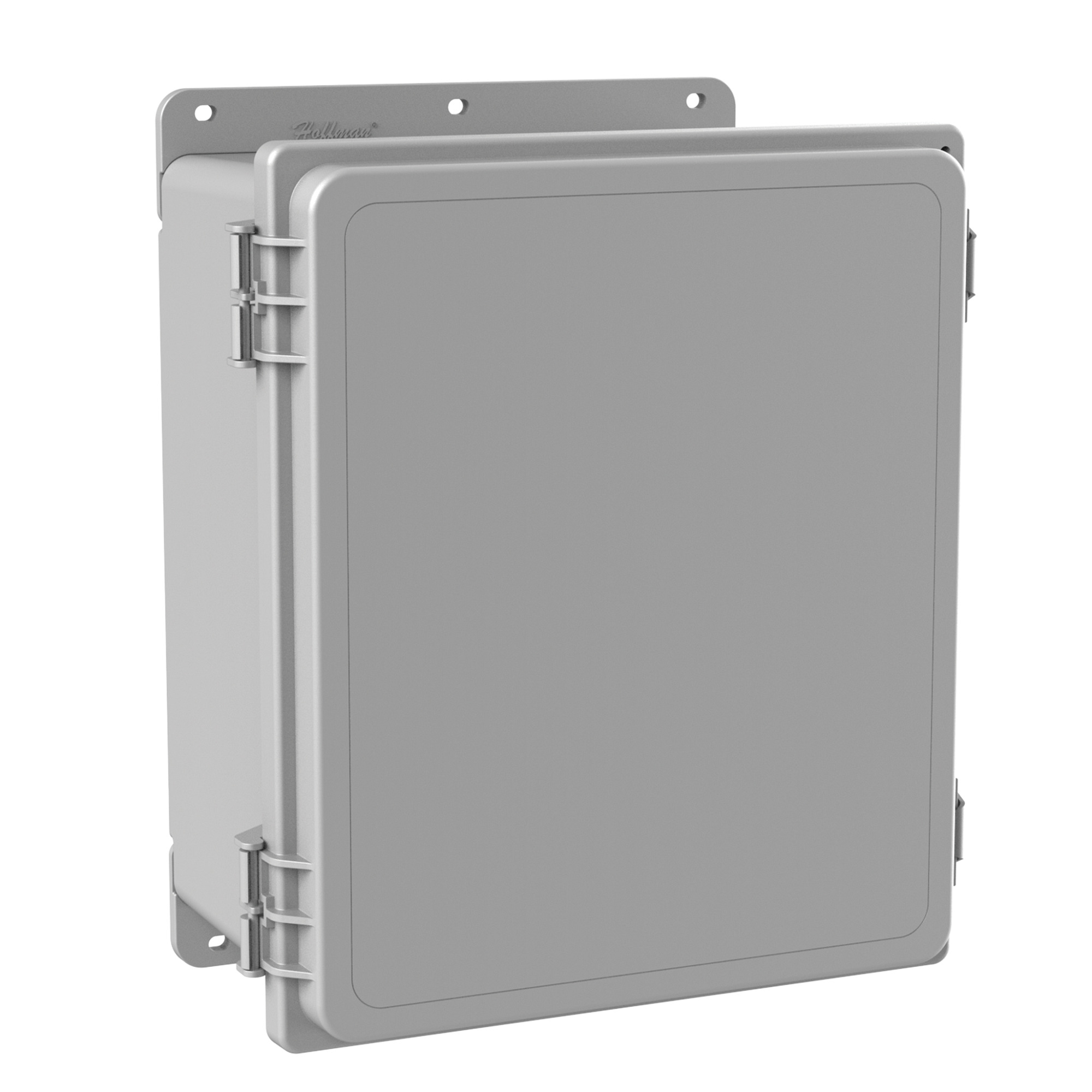 A12106PHC PolyPro PCR Lightweight Enclosure, 12.08 in L x 10.08 in W x 6.35 in D, NEMA 4X/IP66 NEMA Rating, Polyester