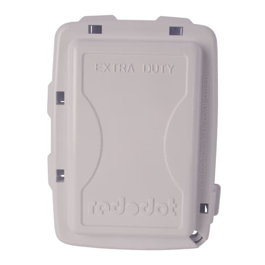 CKPM-W Red Dot Extra Duty Medium Non-Metallic Universal Weatherproof While-In-Use Cover, 6.49 in L x 3.39 in W x 4.14 in D, GFCI, Single/Duplex Receptacle, Switch Cover, Polycarbonate
