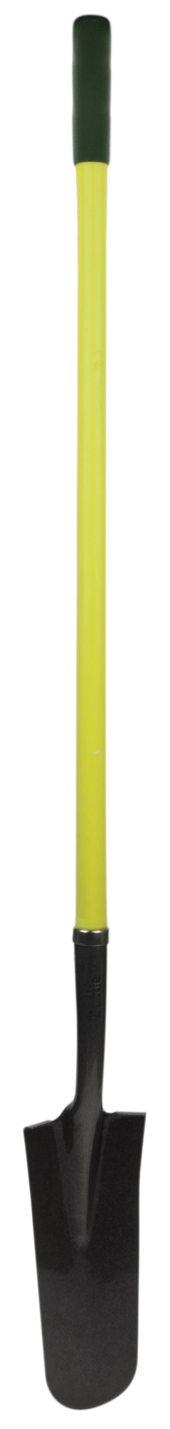 SHD Professional Grade Standard Shovel, 14 in W, Drain Spade Blade Point, 48 in L Handle