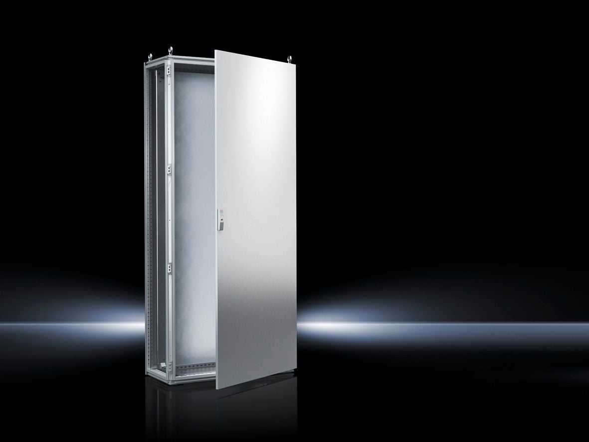 8805500 TS 8 1-Door Compact Enclosure, 32 in W x 20 in D x 79 in H, NEMA 12/IP55, Sheet Steel
