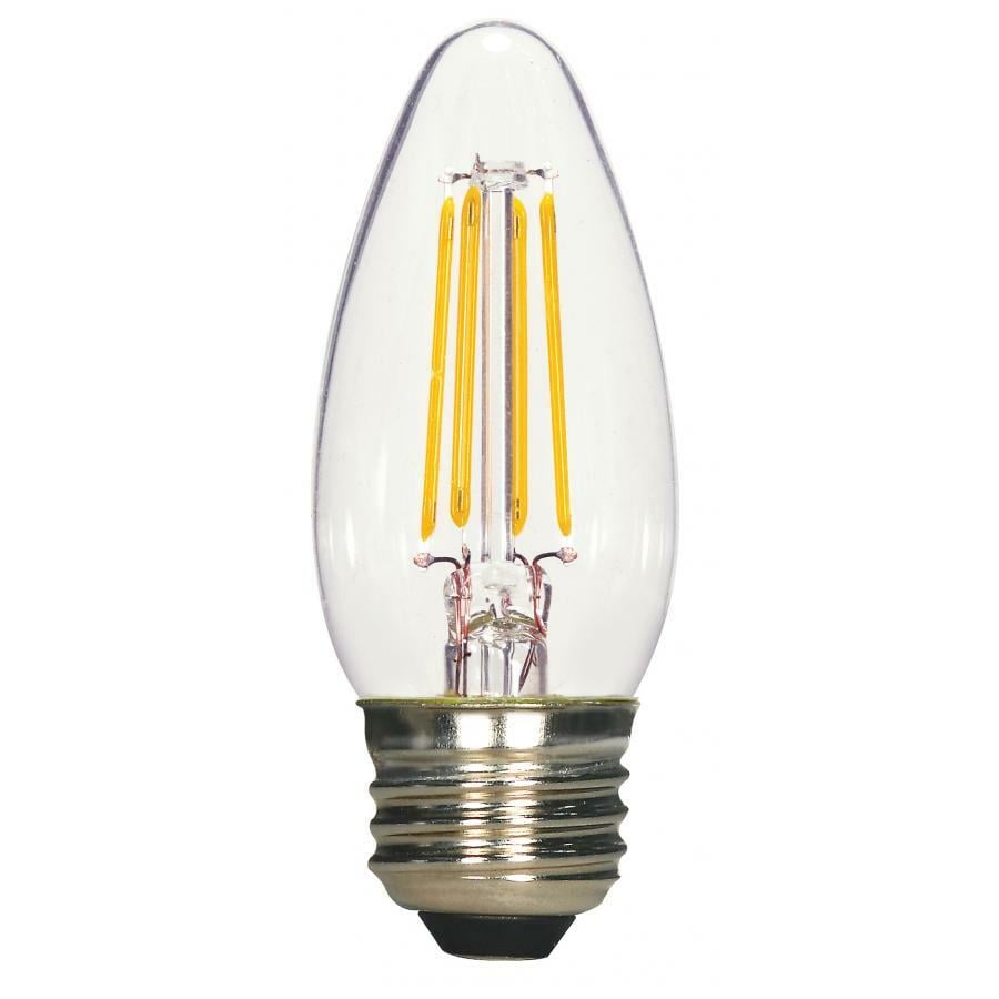 S21709 Omni-Directional LED Lamp, 5 W, 40 W Incandescent Equivalent, E26 Lamp, B11 Shape, 350 Lumens