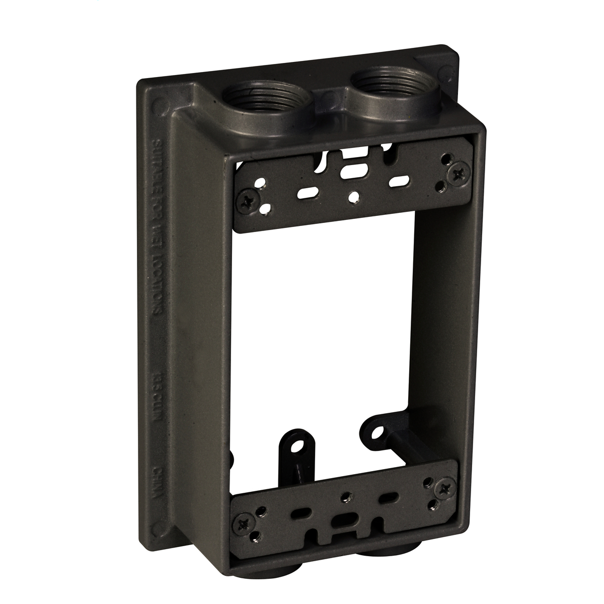 SE450Z Weatherproof Extension Ring, 1 Gang, Die Cast Metal