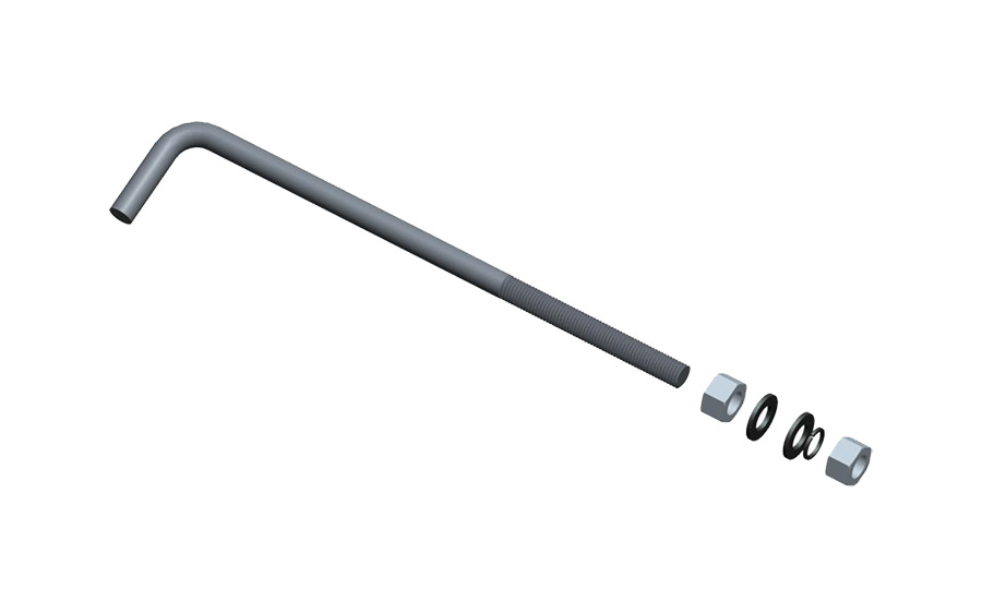 BOLT5-8 BOL Pole Bolt Anchor Kit, Bronze