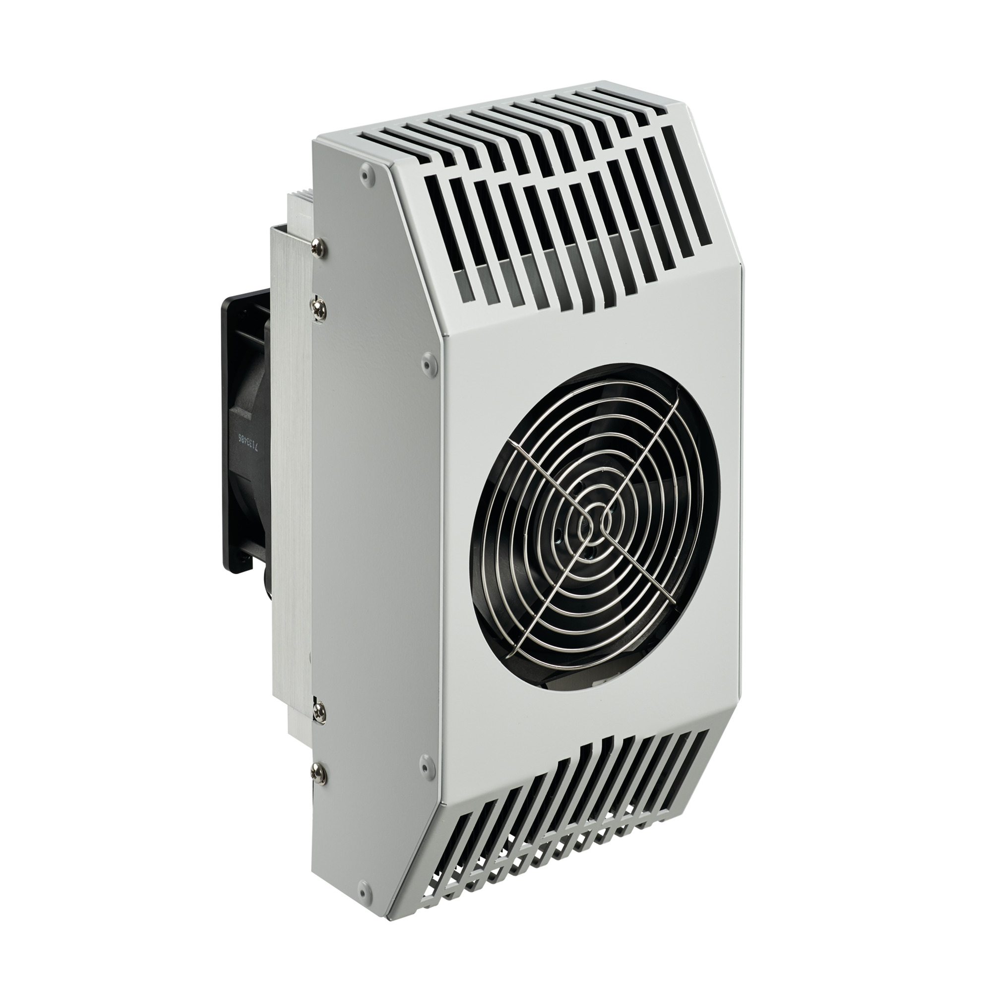 TE090624011 MCLT Thermoelectric Cooler With Stainless Steel Shrouded, 24 V DC, 4.4 A, 24 cfm Internal Loop/80 cfm External Loop, NEMA 3R/4/4X/12/IP65 Enclosure