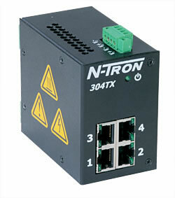 304TX-N Industrial Ethernet Switch with Monitoring