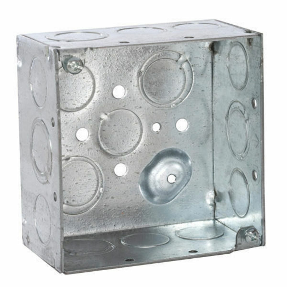 232CS Conduit Box, Steel, 30.3 cu-in Capacity, 16 Knockouts