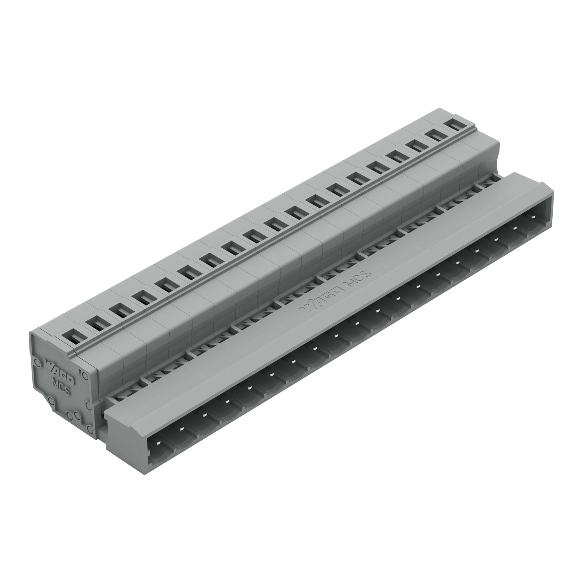 231-619 Operating Tool 1-Conductor Male Connector, 630 V, 12 A, 28 to 12 AWG Wire, 19 Poles