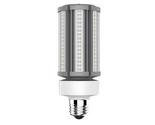 HID-45-E26-850-BYP/3SP HID Replacement Lamp, 45 W, E26 Lamp Base LED Lamp, Post Top Vertical Shape, 6800 Lumens