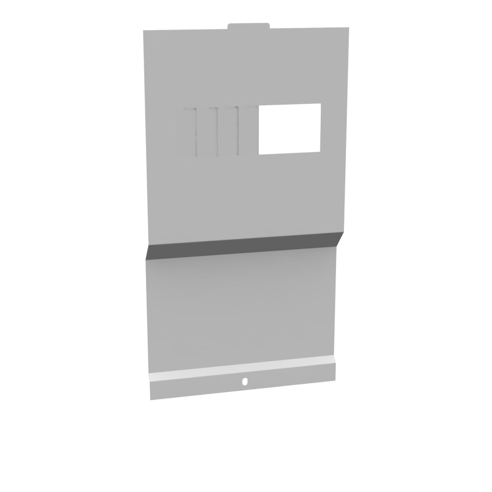 Versa Ped Dead Front W/ 2 Receptacle openings