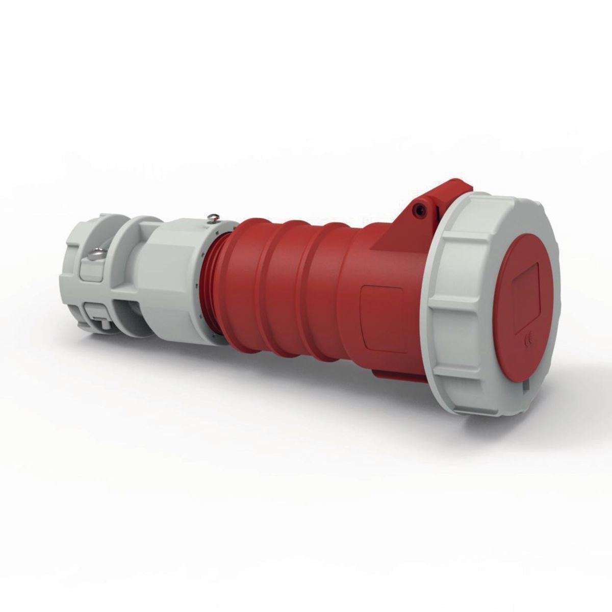 C430C7WA Hubell-Pro Water Tight Connector Heavy Duty Products- IEC Pin and Sleeve Devices, 480 V AC, 30 A, 3 Poles, 4 Wires, Red
