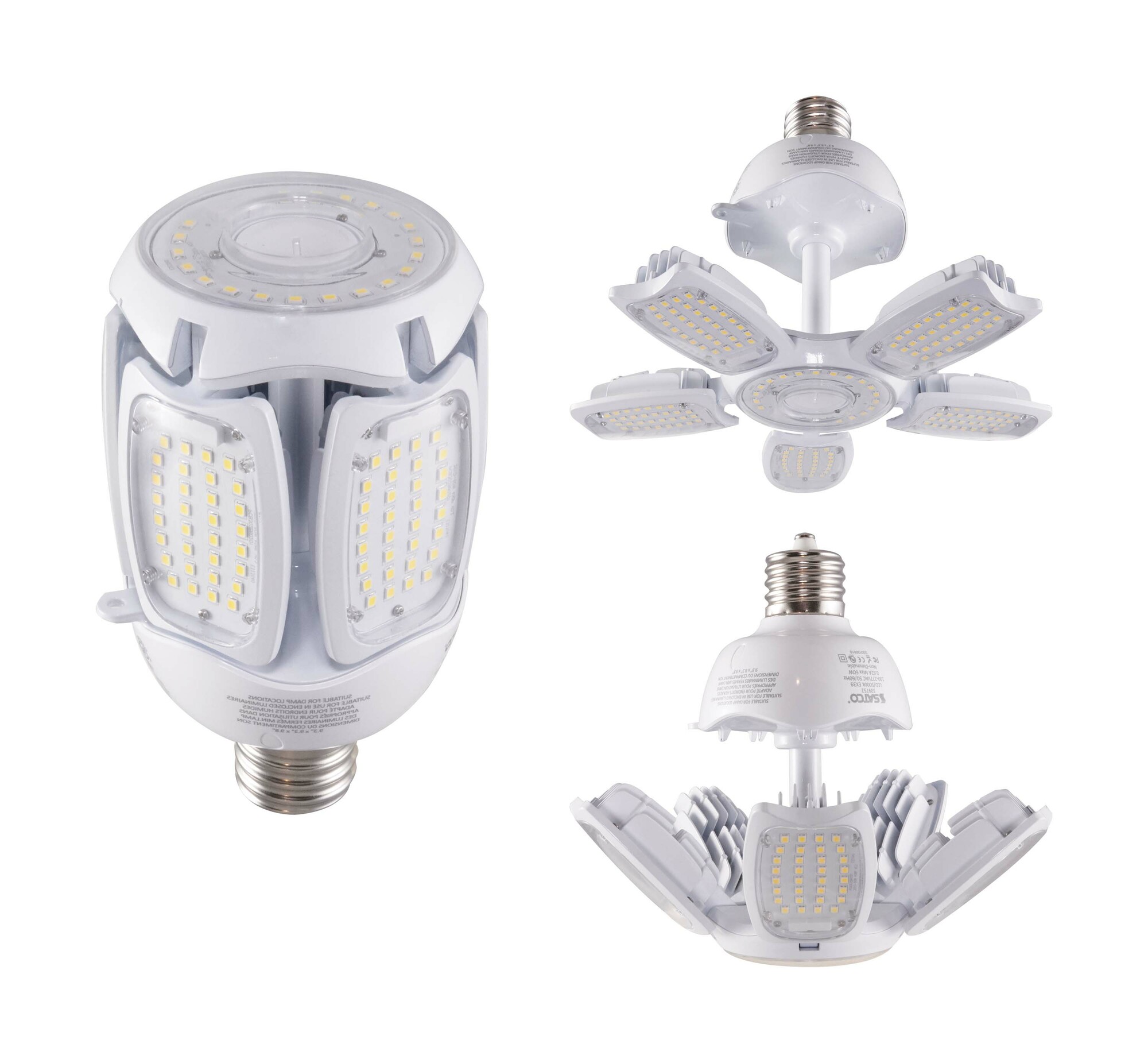 S39769 Type B Ballast Bypass Non-Dimmable LED HID Replacement Lamp, 75 W, 750 W Incandescent Equivalent, EX39 Lamp, ED28 Shape, 10500 Lumens