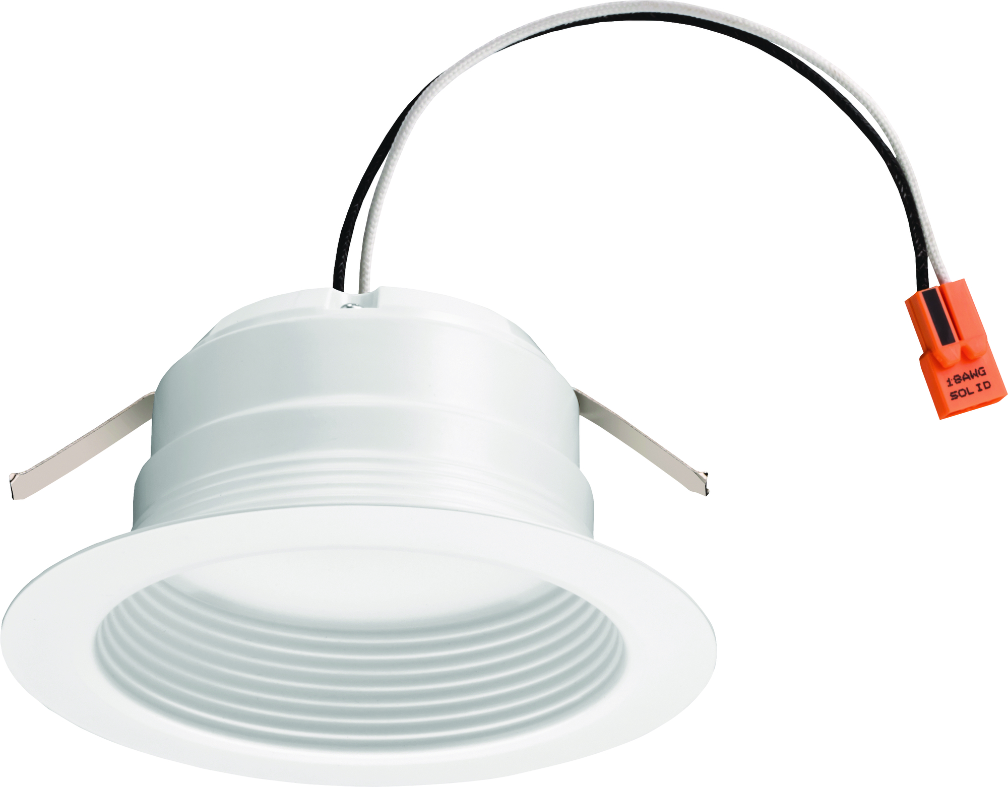 4BEMW LED 30K 90CRI M6 E Series 4 in Aperture IC/Non-IC Dimmable Retrofit Downlight Module, 10 W Fixture, 4-1/8 in Ceiling Opening, 120 VAC, Aluminum Housing