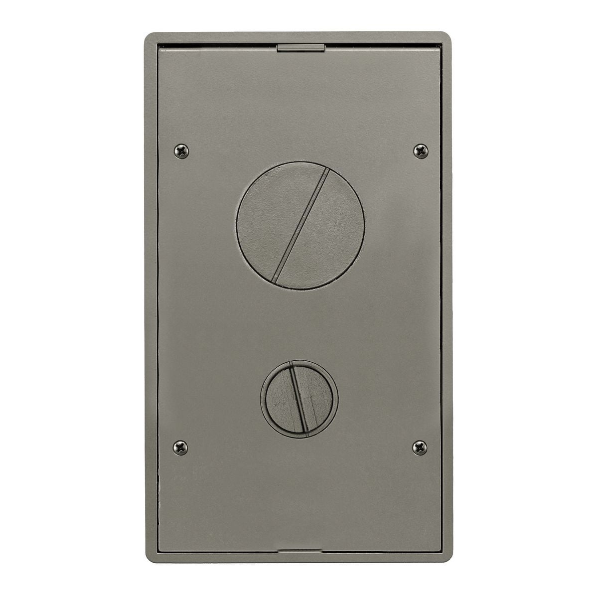 24GTFFCVRNK Fabricated Furniture Feed Standard Sized Tile Cover, 10.69 in L x 6.19 in W, Cast Aluminum