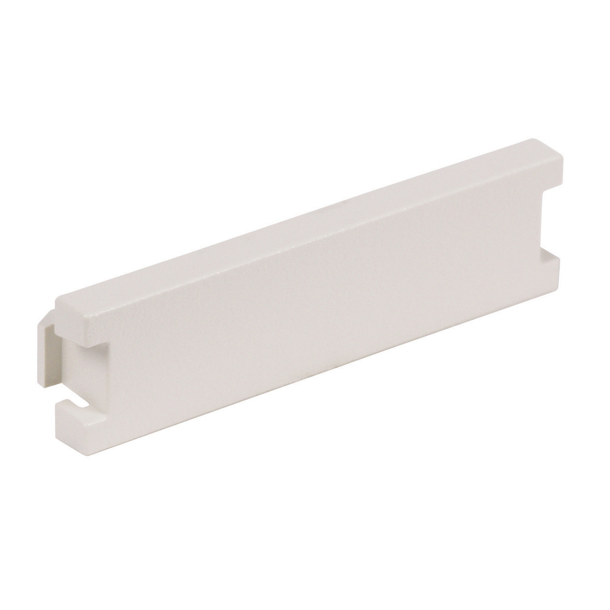 IMB05OW 0.5-Unit Blank Horizontal Unloaded A/V Module, Snap-Fit Mount, ABS, Off-White