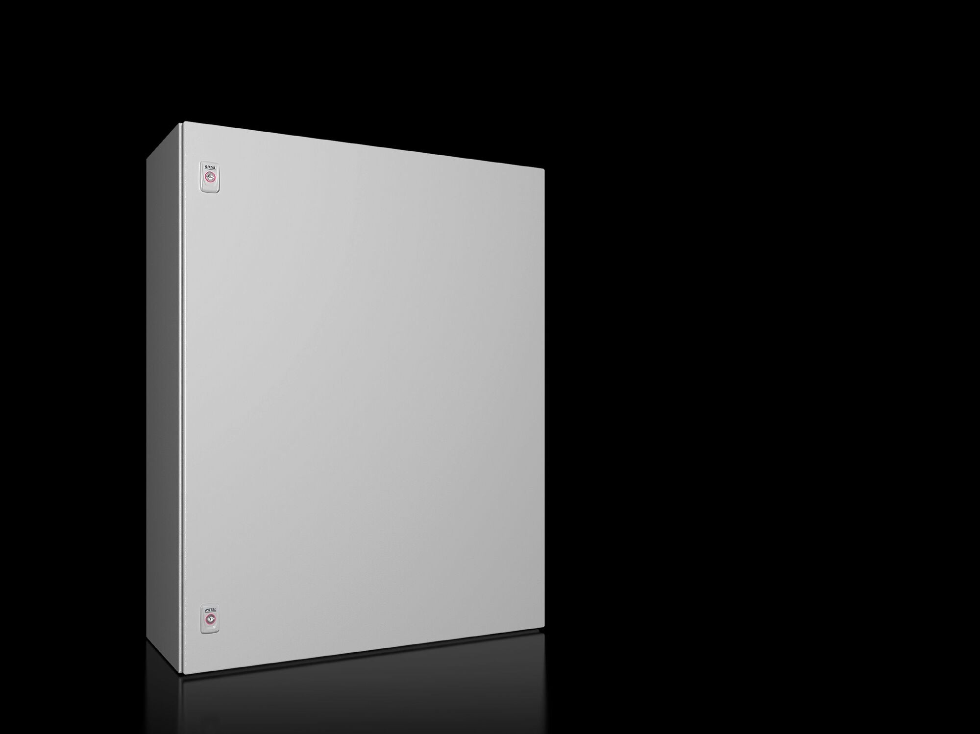 1180000 AX Series Compact Enclosure With (2) Gland Plate, 800 mm W x 300 mm D x 1000 mm H, NEMA 4, Carbon Steel