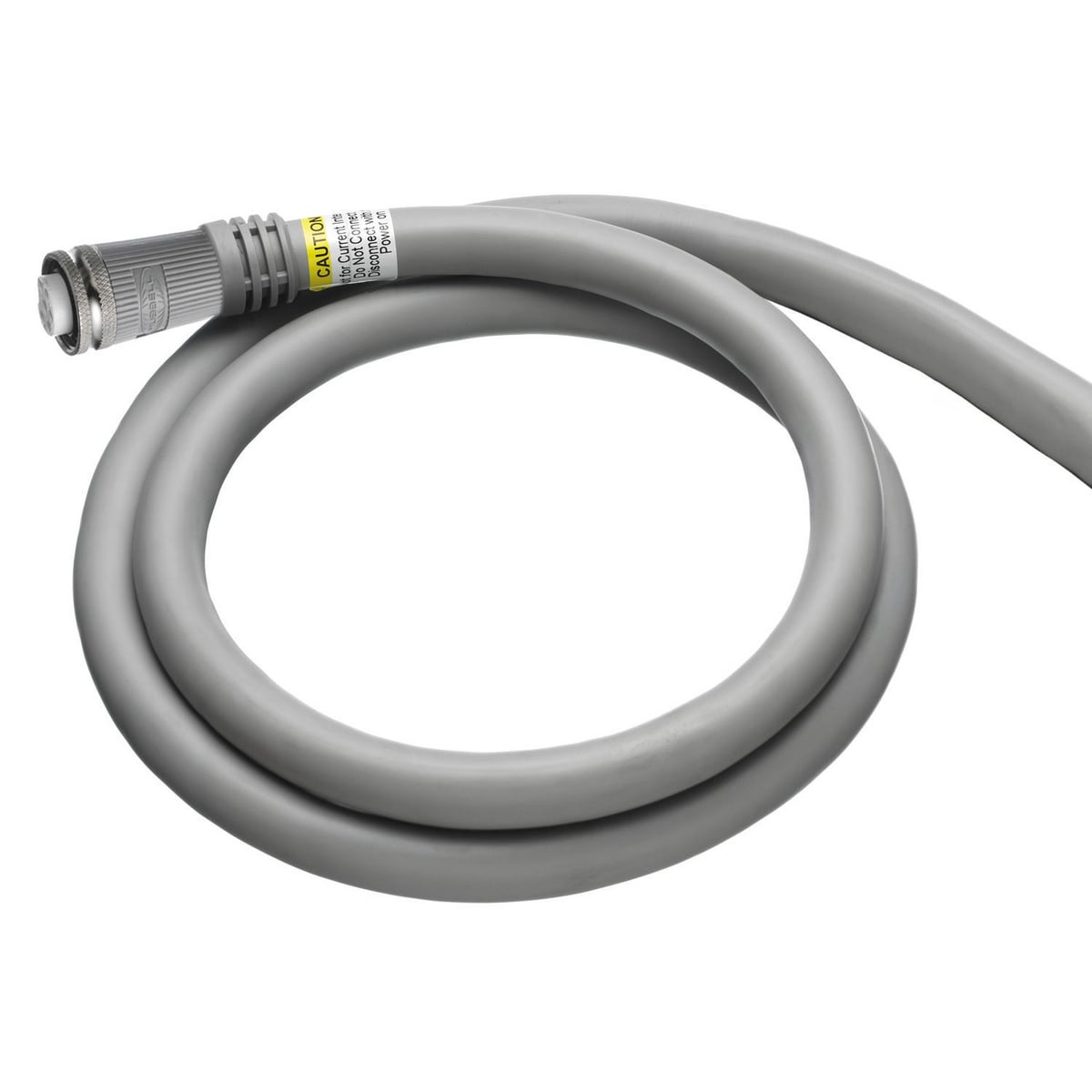 PF3004PA010 4-Wire Fabricated Single End Multi-Strand Cable, 1-16 UN Straight Female Connector, 10 ft L Cable, 4 Poles